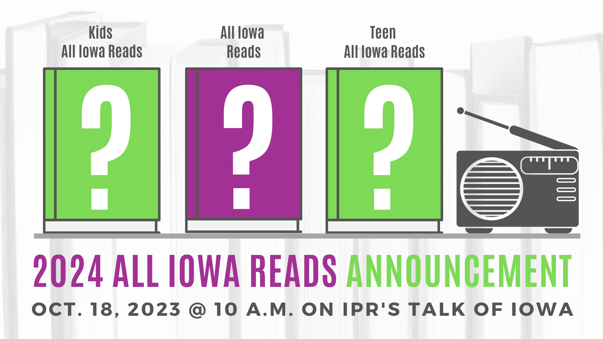 All Iowa Reads State Library of Iowa