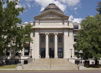 Exterior of the Ola Babcock Miller Building.